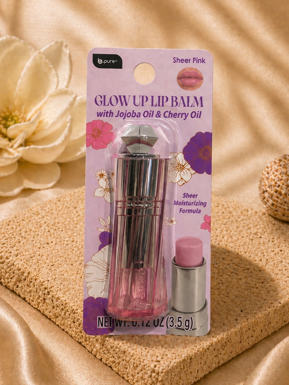 Glow Up Lip Balm - Sheer Pink